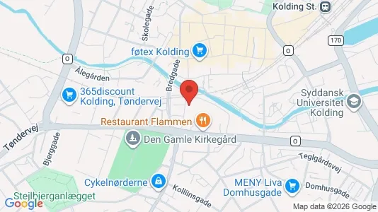 Erhvervslokaler til leje i Kolding - Foto fra Google Street View