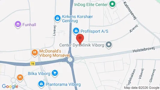 Erhvervslokaler til leje i Viborg - Foto fra Google Street View