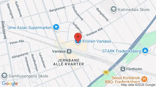 Erhvervslokaler til leje i Vanløse - Foto fra Google Street View