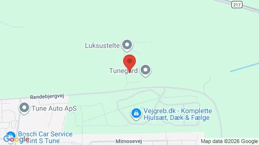 Erhvervslokaler til leje i Tune - Foto fra Google Street View