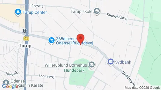 Erhvervslokaler til leje i Odense NV - Foto fra Google Street View