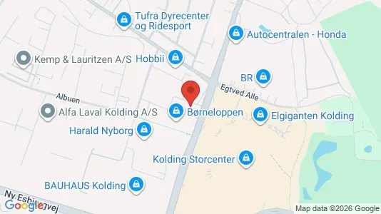 Erhvervslokaler til leje i Kolding - Foto fra Google Street View