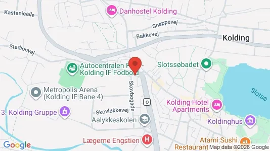 Erhvervslokaler til leje i Kolding - Foto fra Google Street View