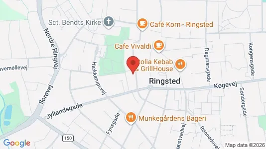 Erhvervslokaler til leje i Ringsted - Foto fra Google Street View