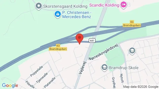 Erhvervslokaler til leje i Kolding - Foto fra Google Street View