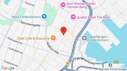 Erhvervslokaler til leje i Frederikshavn - Foto fra Google Street View