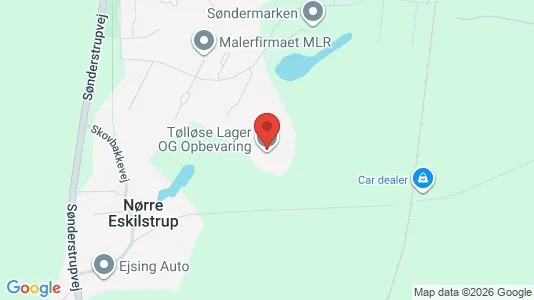 Erhvervslokaler til leje i Tølløse - Foto fra Google Street View