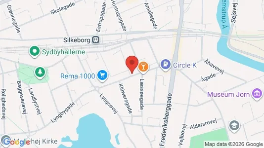 Erhvervslokaler til leje i Silkeborg - Foto fra Google Street View