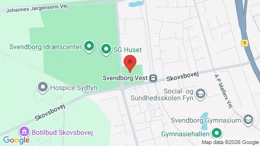 Erhvervslokaler til leje i Svendborg - Foto fra Google Street View
