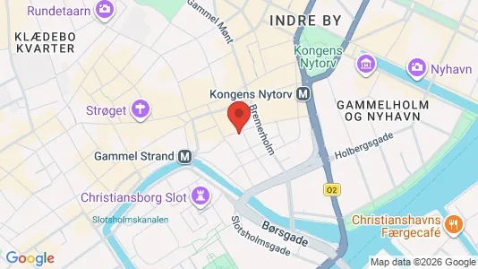 Erhvervslokaler til leje i København K - Foto fra Google Street View