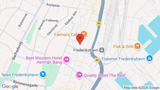 Erhvervslokaler til leje i Frederikshavn - Foto fra Google Street View