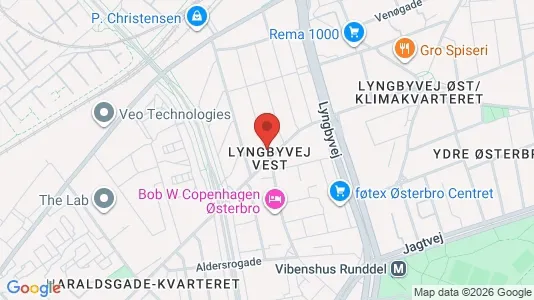 Erhvervslokaler til leje i Østerbro - Foto fra Google Street View