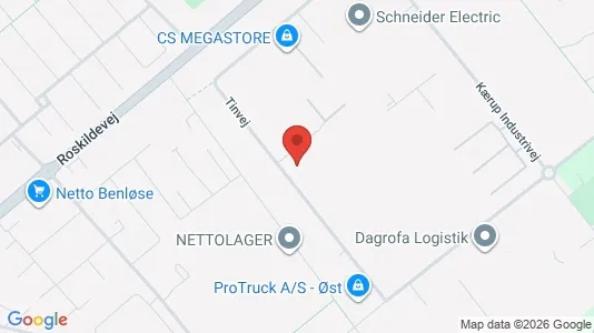 Erhvervslokaler til leje i Ringsted - Foto fra Google Street View