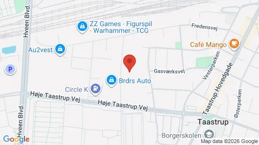 Erhvervslokaler til leje i Taastrup - Foto fra Google Street View