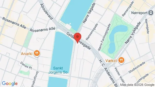 Erhvervslokaler til leje i Vesterbro - Foto fra Google Street View