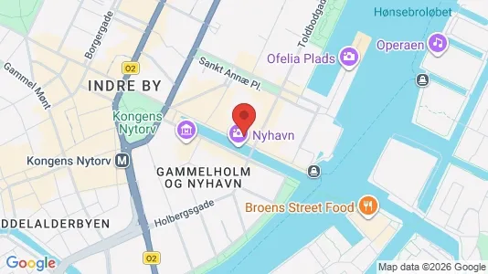 Erhvervslokaler til leje i København K - Foto fra Google Street View