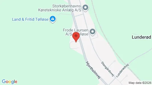 Erhvervslokaler til leje i Tølløse - Foto fra Google Street View