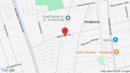 Erhvervslokaler til leje i Hvidovre - Foto fra Google Street View