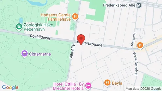 Erhvervslokaler til leje i Frederiksberg C - Foto fra Google Street View