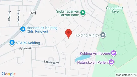 Erhvervslokaler til leje i Kolding - Foto fra Google Street View