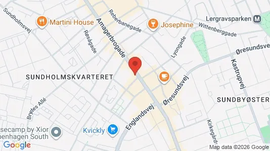 Erhvervslokaler til leje i København S - Foto fra Google Street View