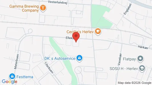 Erhvervslokaler til leje i Herlev - Foto fra Google Street View