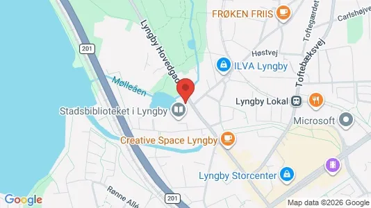 Erhvervslokaler til leje i Kongens Lyngby - kort over placeringen