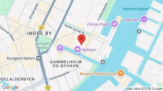 Erhvervslokaler til leje i København K - Foto fra Google Street View