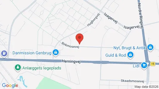 Erhvervslokaler til leje i Ringkøbing - Foto fra Google Street View