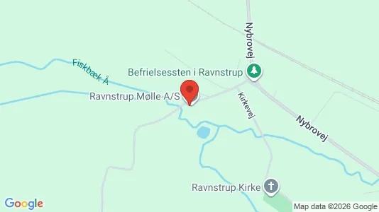 Erhvervslokaler til leje i Viborg - kort over placeringen
