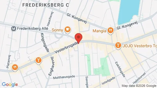 Erhvervslokaler til leje i Vesterbro - Foto fra Google Street View