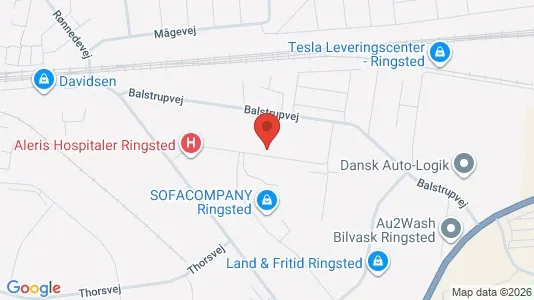 Erhvervslokaler til leje i Ringsted - Foto fra Google Street View