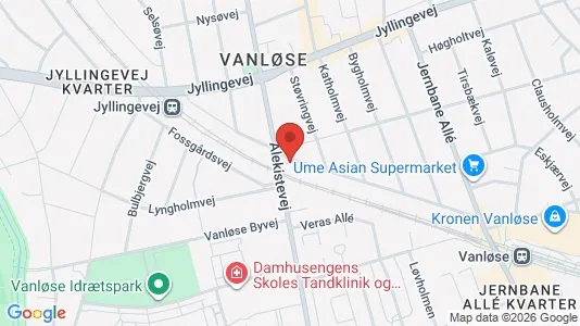 Erhvervslokaler til leje i Vanløse - Foto fra Google Street View