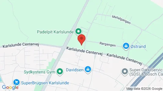 Erhvervslokaler til leje i Karlslunde - Foto fra Google Street View