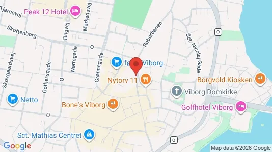 Erhvervslokaler til leje i Viborg - Foto fra Google Street View