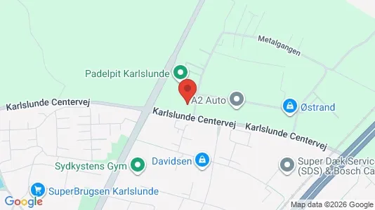 Kontorlokaler til leje i Karlslunde - kort over placeringen